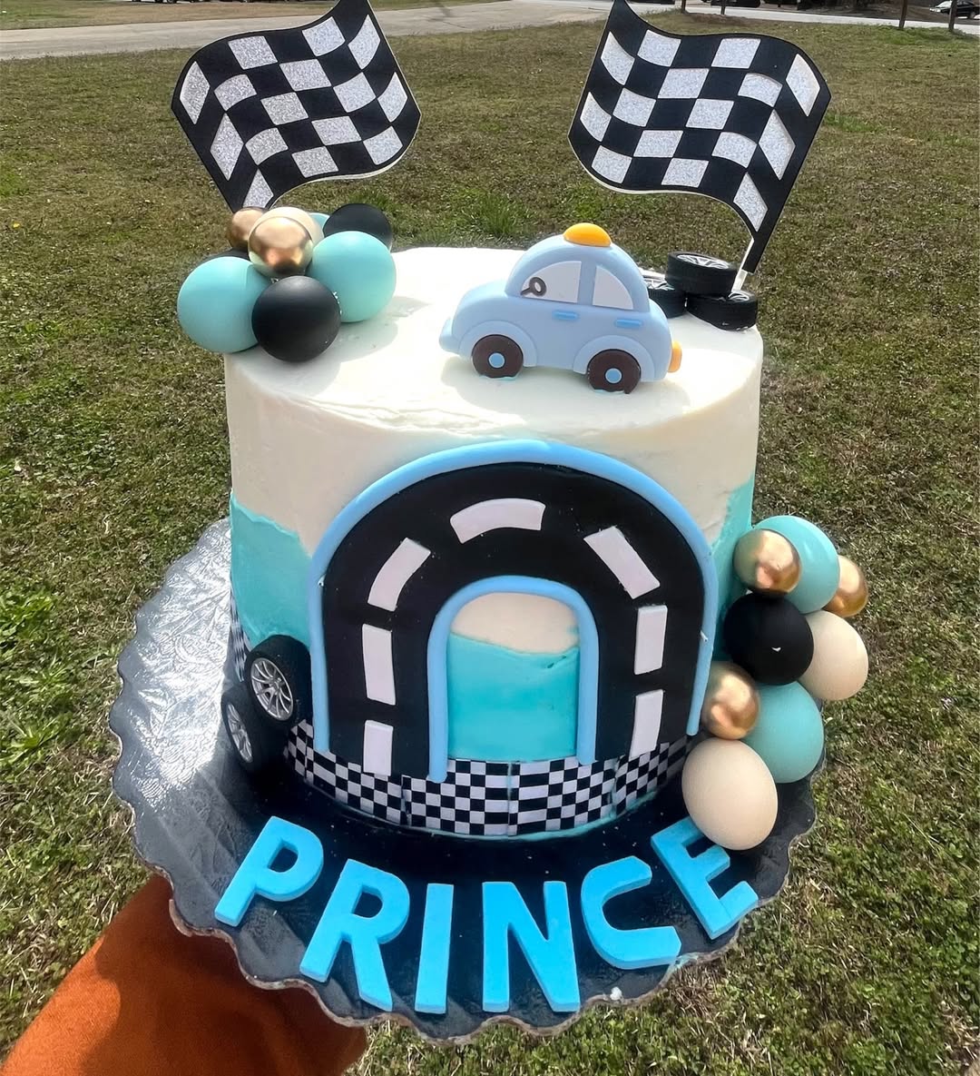 Race Car Birthday Cake
